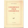 Confidence pour confidence, Paule Constant, 1998 - roman, psychologie féminine