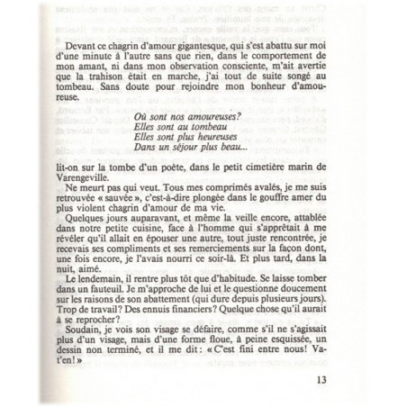 La maison de jade, Madeleine Chapsal, 1987 - roman d'amour