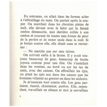 Génie la folle, Inès Cagnati, 1978 - domestique agricole, amour filial, roman français