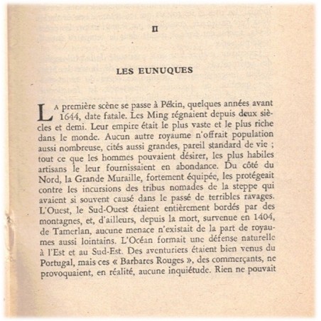 La Cité interdite, Maurice Collis,  1946 - Chine impériale, Chine XIXe siècle, roman historique