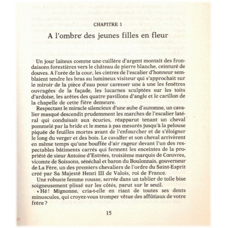 Gabrielle d'Estrées ou la passion du Roi, jean Castarède, 1987 - amour d'Henri IV, femmes célèbres XVIIe siècle