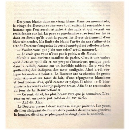 La pitié de Dieu, Jean Cau, 1961 - huis-clos, prison, suspense, roman policier,