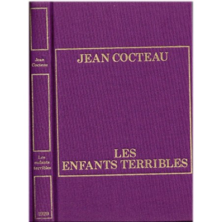 Les enfants terribles, Jean Cocteau, 1978 - Adolescence 1920, frère sœur, roman