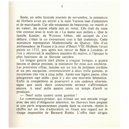 La dame aux oeillets, A.J. Cronin, 1979, portrait d'antiquaire, roman d'amour, écrivain écossais
