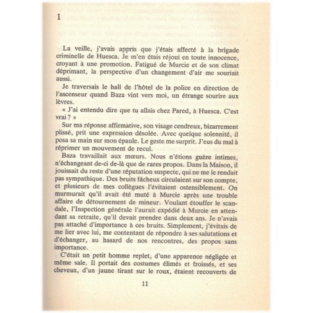La nuit du Décret, Michel Del Castillo, 1981 - vie de policier, Espagne, roman