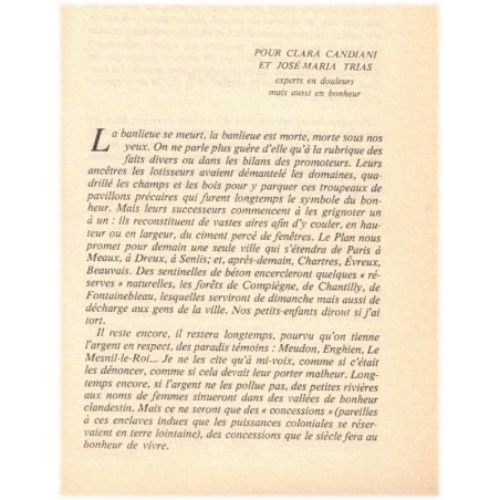 La ville couronnée d'épines, Gilbert Cesbron, 1976 - banlieue de Paris, nouvelles