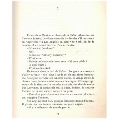 Amigo, amigo, Francis Clifford, 1977 - nazi au Guatemala, roman d'aventure