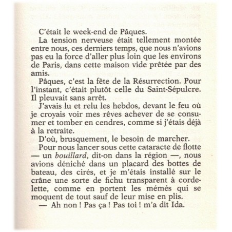 Adieu l'amour, Madeleine Chapsal, 1987 - rupture, différence d'âge