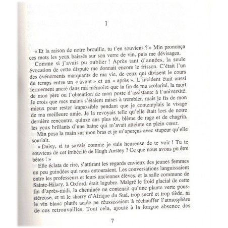 L'amie de Daisy, Victoria Clayton, 1998 - amitié trahie, femme trompée