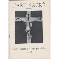 L'art sacré, juillet août...