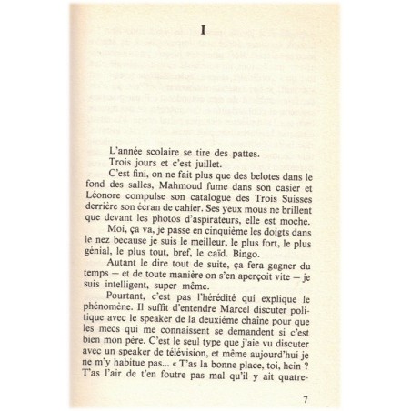 E égale mc2 mon amour, Patrick Cauvin, 1979 - amours enfantines, Claude Klotz