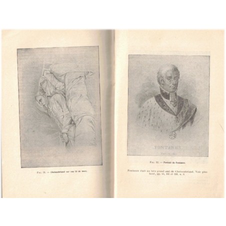 Chateaubriand, morceaux choisis, René Canat, 1936  - anthologie de Chateaubriand, manuels de littéarature