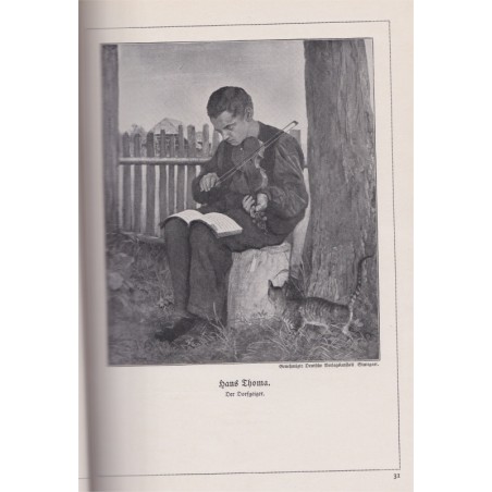 Vom Deutschen Herzen, Werke neuerer deutscher Maler,  peintres, antiquités, Allemagne