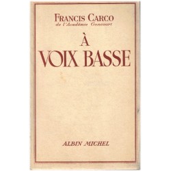 A voix basse, Francis...