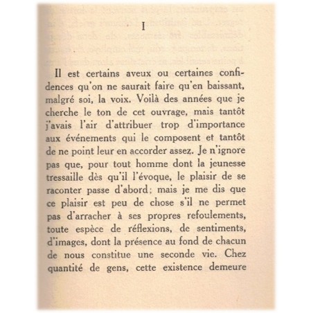 A voix basse, Francis Carco, 1938 - Souvenirs