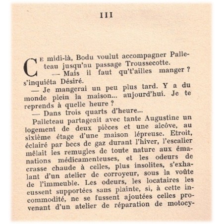 Désiré Palleteau, Nicolas Champel, 1961 - école début 1900, enfance
