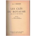 Les clés du Royaume, A.J. Cronin, 1952 - belle reliure cuir, vocation de prêtre, missionnaire en Chine