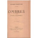 Ombres parisiennes, Georges Courteline, 1894 - théâtre vaudeville, belle reliure cuir