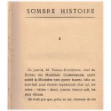 Sombre histoire, Willy et Andrée Cocotte - roman gai, humour, fin XIXe s.  (Colette)