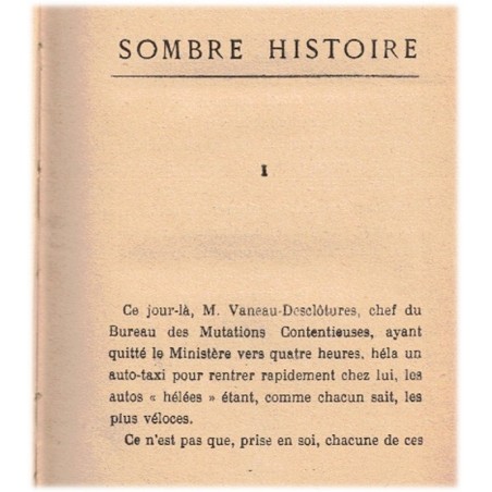 Sombre histoire, Willy et Andrée Cocotte - roman gai, humour, fin XIXe s.  (Colette)