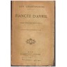 Fiancée d'avril, Guy Chantepleure, 1919 - atmosphère 1900, romantisme