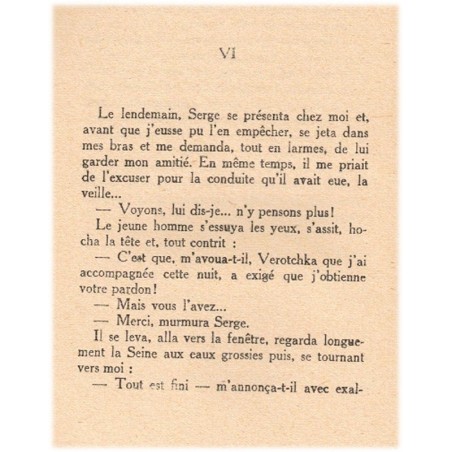 Verotchka l'étrangère, ou le goût du malheur, Francis Carco, 1923 - Russes blancs à Paris, princesse russe
