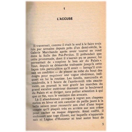 La brute, Guy des Cars, 1976 - sourd-muet, accusation de meurtre, machine judiciaire