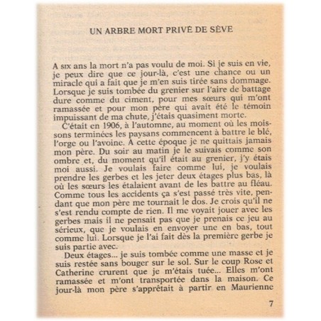 Une soupe aux herbes sauvages, Emilie Carles, 1980 - révolte de femme, souvenirs temps passé