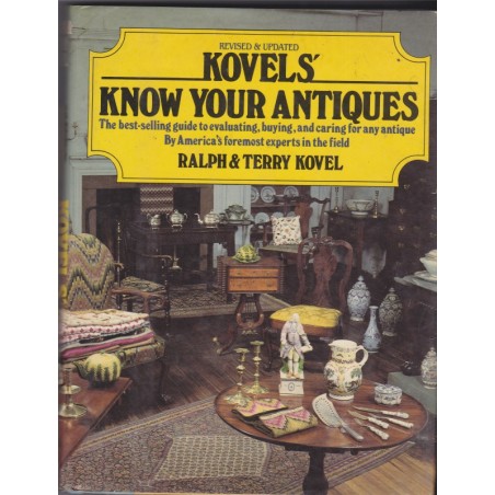 Kovels' know your antiques, 1981, american antiques, antiques guide, antiquités, Etats-Unis