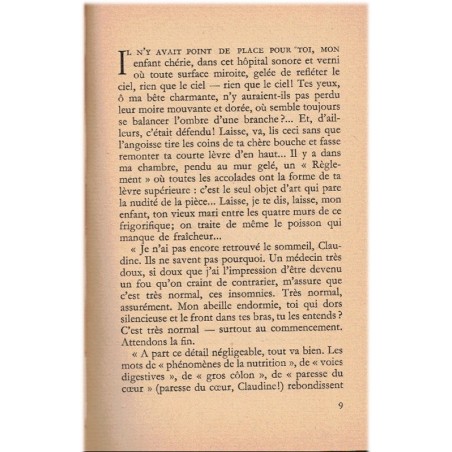 La retraite sentimentale, Colette, 1946 - nostalgie de Colette, absence de l'être aimé