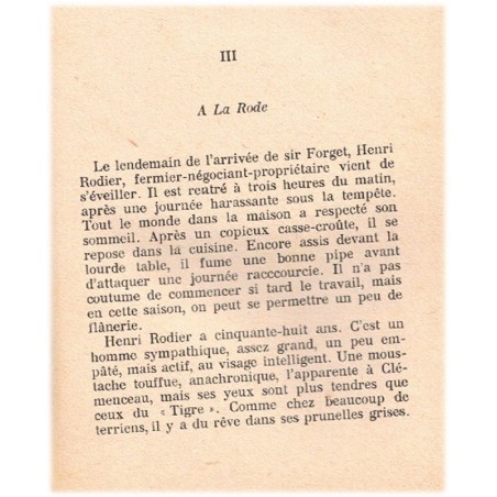 Le voyageur inattendu, Lise de Cère, 1957 - roman sentimental,