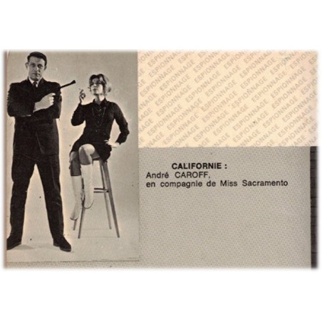 Bonder et le blé chinois, André Caroff, 1973 - roman d'espionnage, Fleuve Noir