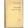 Les mots pour le dire, Marie Cardinal, 1979 - psychanalyse, femme en crise,