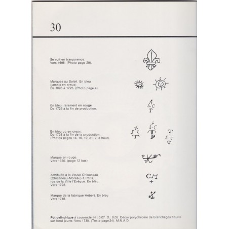 La porcelaine de Saint-Cloud, 1982, Françoise Labayle, antiquités