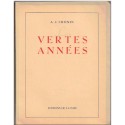 Les vertes années, A.J. Cronin, 1946 - société écossaise, âge ingrat, orphelin, catholiques contre protestants