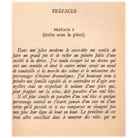Les parents terribles, Jean Cocteau, 1958 - mère abusive, théâtre XXe s.