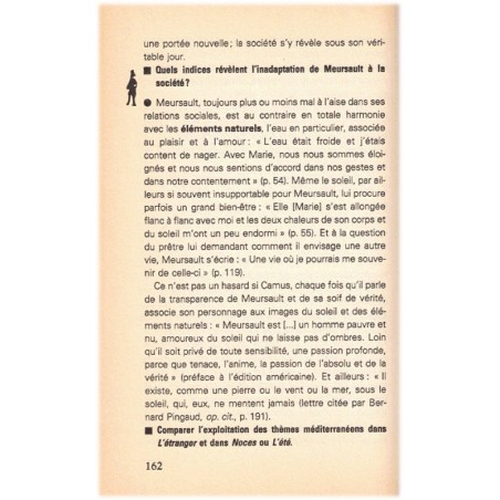 L'étranger, Albert Camus, 1996, avec dossier documentaire - absurde, philosophe
