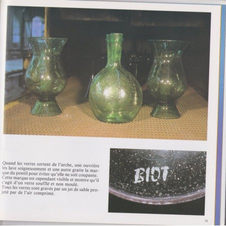 La verrerie de Biot, 1993, BP Art, objets d'art, Alpes-Maritimes