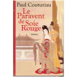 Le paravent de soie rouge,...