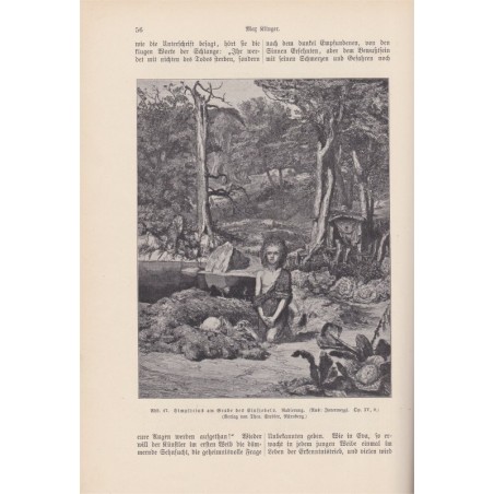 Klinger, Künstler Monographien, 1899, Mar Schmid, peintres, Allemagne