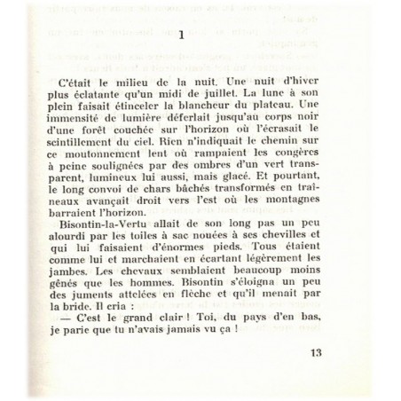 La lumière du lac, T2 Les colonnes du Ciel, Bernard Clavel, 1977 - XVIIe siècle, réfugiés Franche-Comté, Pays de Vaud, Suisse