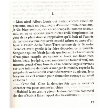 La vie scélérate, Maryse Condé, 1987 - Guadeloupe, saga familiale