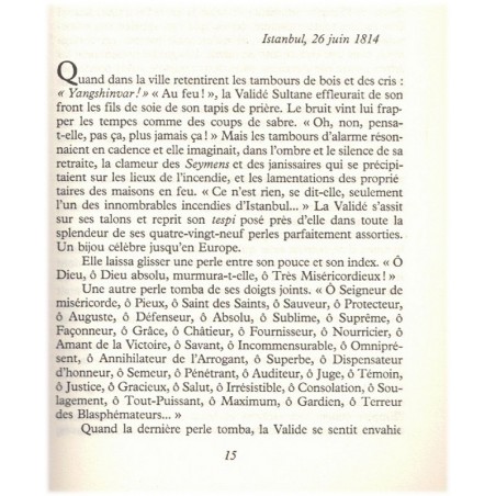 La grande sultane, Barbara Chase-Riboud, 1987 - esclaves blanches, harem Empire ottoman, roman historique