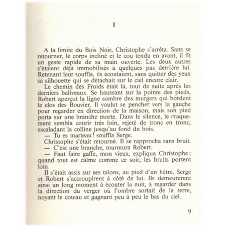 Malataverne, Bernard Clavel, 1989 - solitude de l'adolescence, faits divers