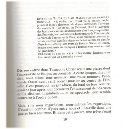 Texaco, Patrick Chamoiseau, 1992 - roman, Martinique