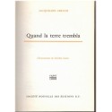 Quand la terre trembla, Jacqueline Cervon, 1965 - voyage en Yougoslavie, littérature jeunesse, Collection super 1000