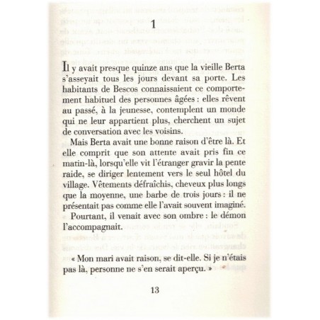 Le démon et mademoiselle Prym, Paulo Coelho, 2001 - écrivain brésilien,