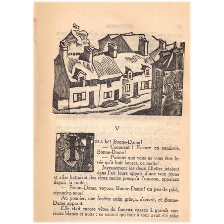 Bonne-Dame, Edouard Estaunie, 1927 - une dame du XIXe siècle,, Le livre moderne illustré
