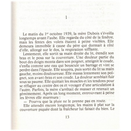 La grande patience, T2, Celui qui voulait voir la mer, Bernard Clavel, 1985 - 2e guerre mondiale, exode 1940, amour maternel