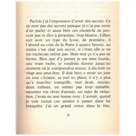 Ce qu'ils disent ou rien, Annie Ernaux, 1992 - mal être de l'adolescence